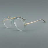 Laver Retro Aviator Acetate Glasses Frame